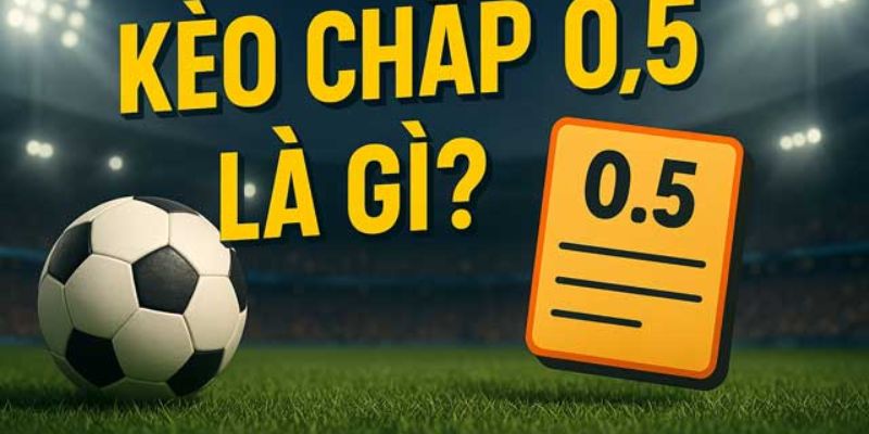 Kèo nhà cái chấp 0.5 là gì